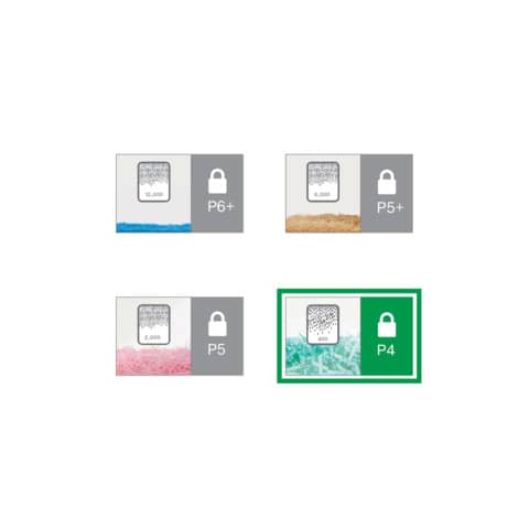 Distruggidocumenti Leitz IQ Home Slim P4 - 80010000